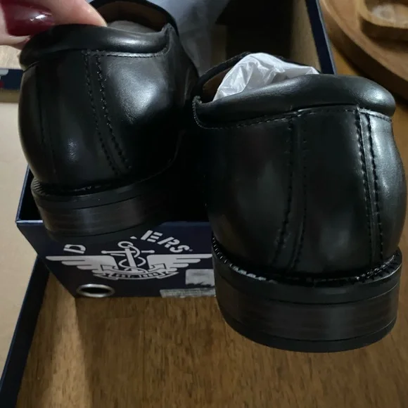 Mens Dockers 10.5 Black Greer Dress shoes - Picture 7 of 14